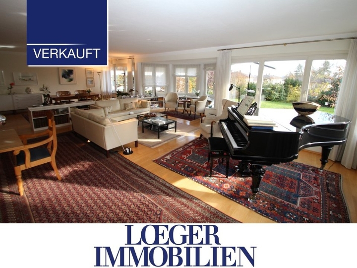 Ein großes Haus mit Eleganz, Flair und Seeblick zum ruhigen Wohnen und Arbeiten