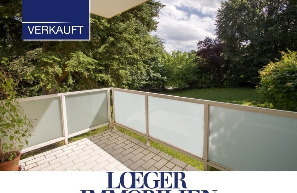 +VERKAUFT+ 4-Zimmer-Terrassen-Wohnung in ruhiger Lage unweit des Sees