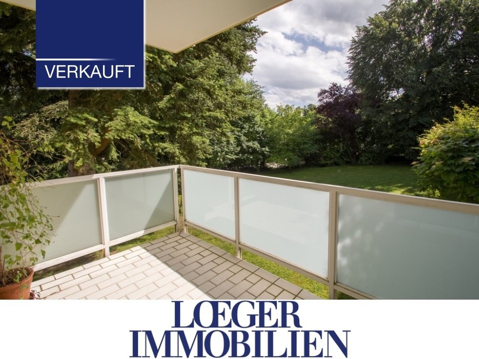 +VERKAUFT+ 4-Zimmer-Terrassen-Wohnung in ruhiger Lage unweit des Sees