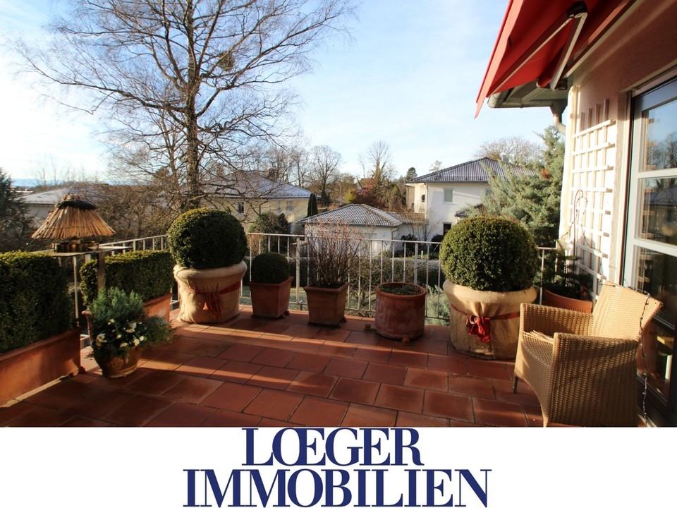 +VERMIETET+ Sonnige Wohnung mit großem Süd-Balkon in Starnberg-Söcking