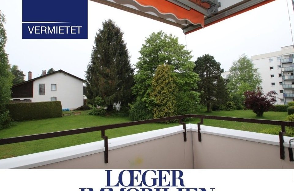 +VERMIETET+ 3 1/2-Zimmer-Wohnung mit Einbauküche und Süd-Loggia in Tutzing