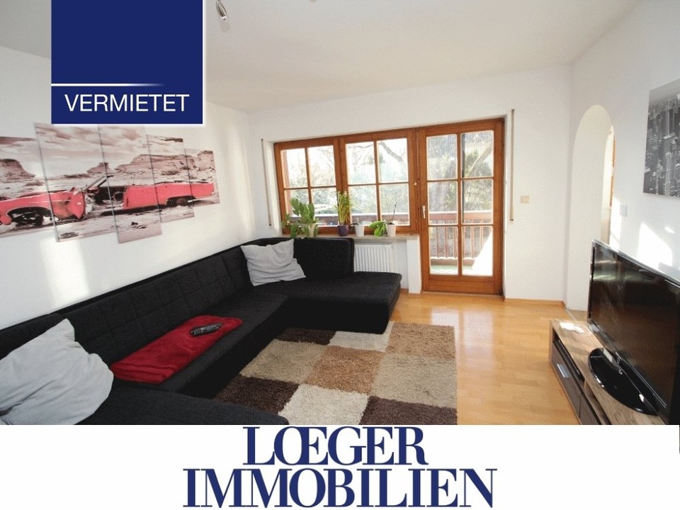 +VERMIETET+ 2 Zimmer Wohnung zur Miete in Tutzing am Starnberger See