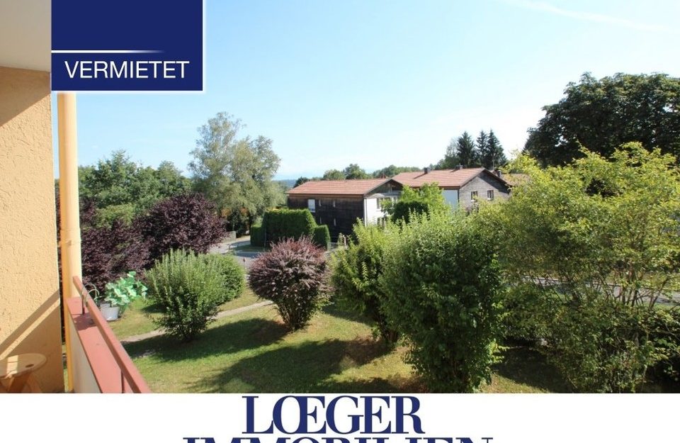 +VERMIETET+ 1-Zimmer-Appartement mit Süd-Loggia in Tutzing