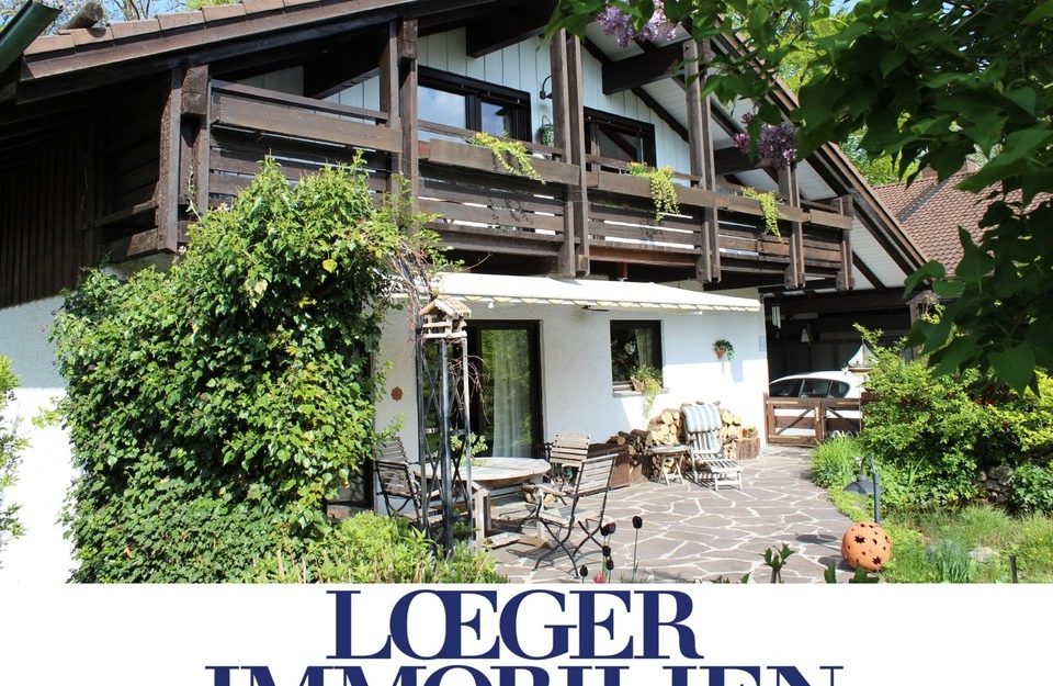+VERKAUFT+Einfamilienhaus mit Einliegerwohnung in Tutzing