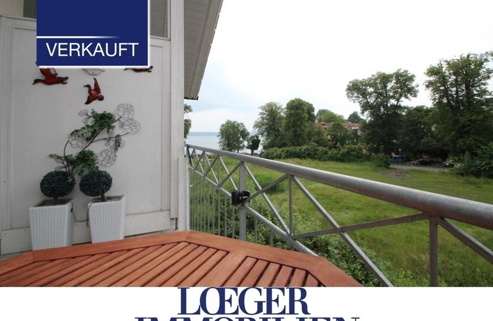 +VERKAUFT+ 2-Zimmer-Wohnung in einmaliger Seelage von Tutzing