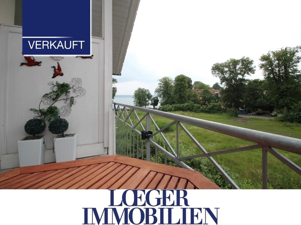 +VERKAUFT+ 2-Zimmer-Wohnung in einmaliger Seelage von Tutzing