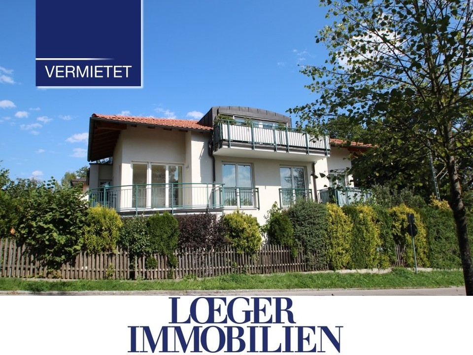 +VERMIETET+Sonnige Mietwohnung mit EBK, großem Süd-Balkon und TG