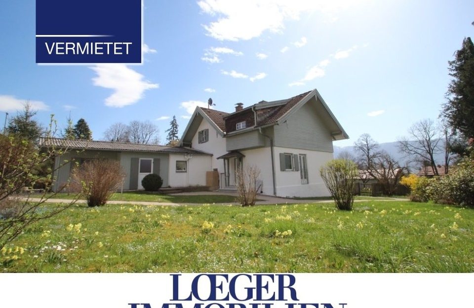 +VERMIETET+ Charmantes Haus von 1934 – liebevoll renoviert mit tollem Bergblick