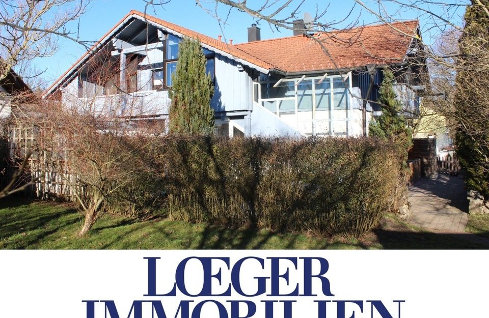 +VERKAUFT* Doppelhaushälfte mit großem Garten in Bernried