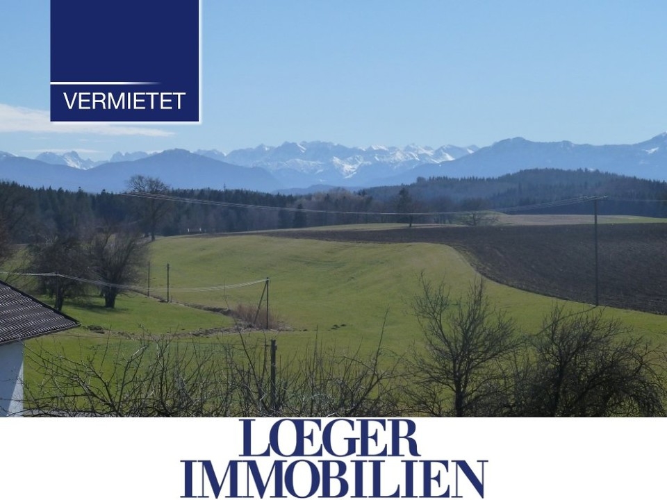 +VERMIETET+ Landleben – gut geschnittene 2 1/2-Zimmer-Dachgeschoss-Wohnung