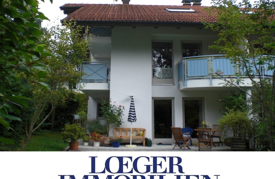 +VERMIETET+1 1/2 Zimmer-Erdgeschoss-Wohnung in Tutzing