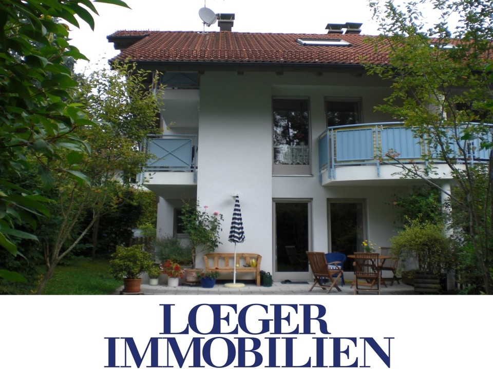 +VERMIETET+1 1/2 Zimmer-Erdgeschoss-Wohnung in Tutzing