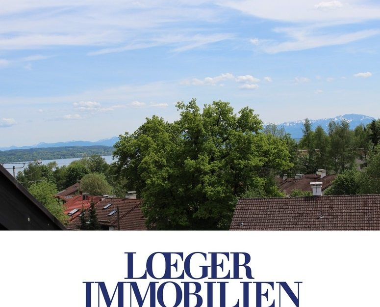 +VERMIETET+ Elegante Wohnung in der obersten Etage mit See- und Bergblick