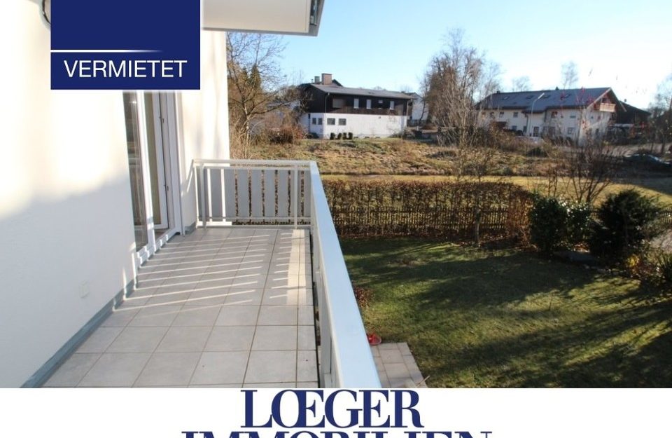 +VERMIETET+ Mietwohnung mit Südbalkon in Bernried