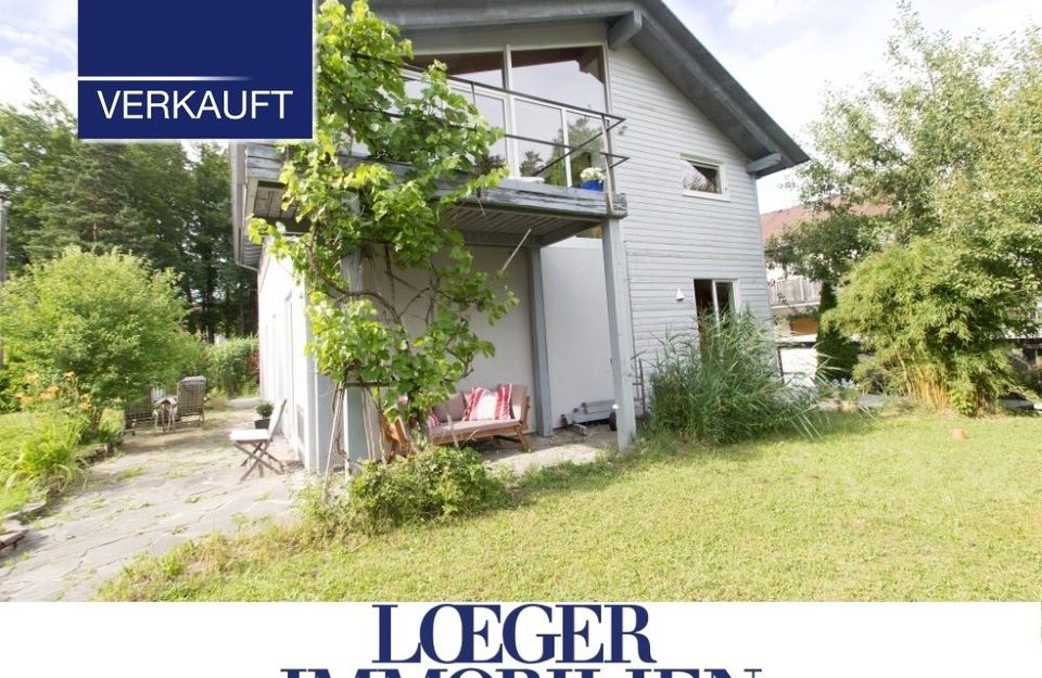 +VERKAUFT+ Tutzing-Kampberg Architektenhaus für die große Familie