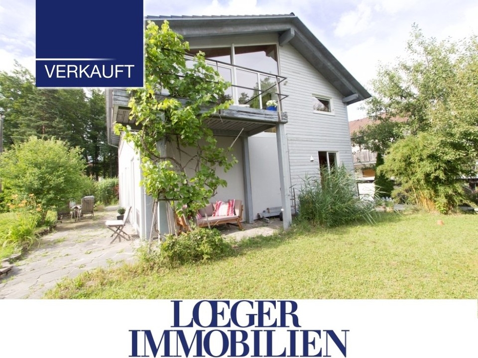 +VERKAUFT+ Tutzing-Kampberg Architektenhaus für die große Familie