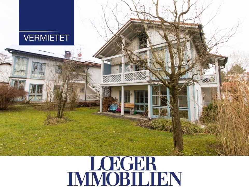 +VERMIETET+ 3-Zimmer-Gartenwohnung in ruhiger Lage von Tutzing