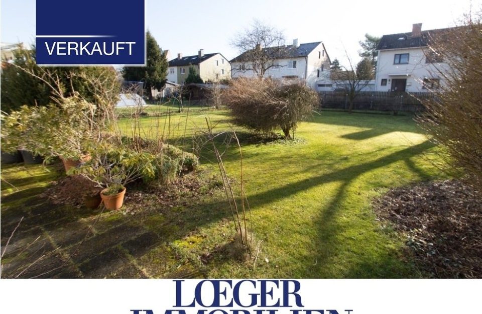 +VERKAUFT+ Germering-Unterpfaffenhofen 850 m² Baugrundstück mit Altbestand