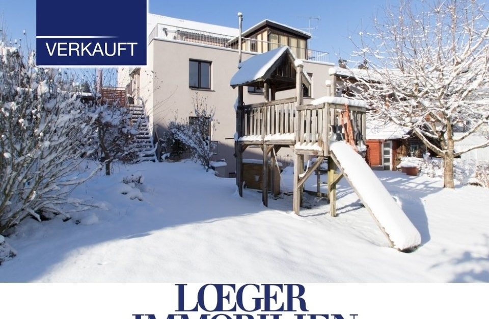 +VERKAUFT+ Mehrgenerationenhaus mit vielen Nutzungsmöglichkeiten und großem Garten in Tutzing