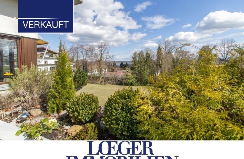 +VERKAUFT+ Tutzing – mediterrane Dachterrassen-Wohnung mit Seeblick