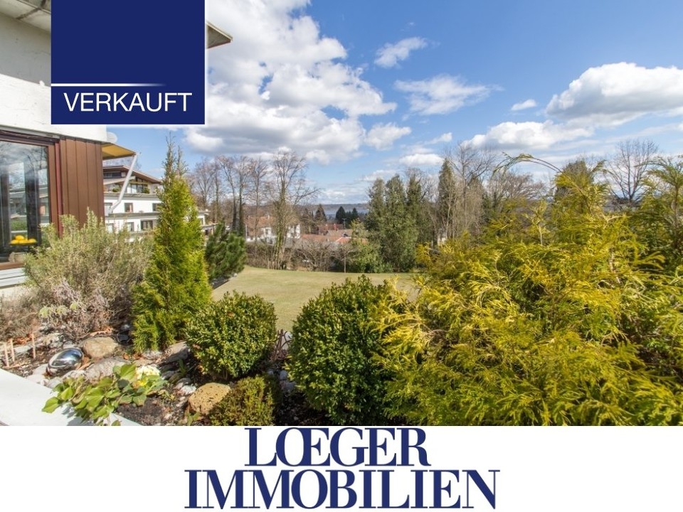 +VERKAUFT+ Tutzing – mediterrane Dachterrassen-Wohnung mit Seeblick