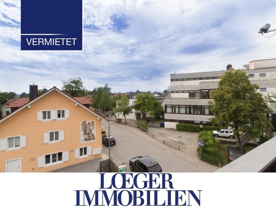 +VERMIETET+ Einfache aber gemütliche Dachgeschoss-Wohnung im Zentrum von Tutzing
