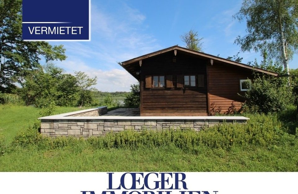 +VERMIETET+ Kleines Wochenendhaus am Starnberger See in idyllischer Alleinlage zu vermieten
