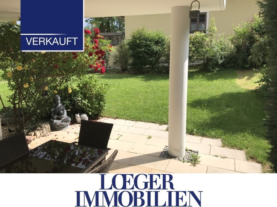 +VERKAUFT+ Tutzing – Erdgeschoss-Wohnung mit großer Terrasse und Garten