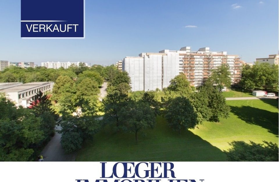 +VERKAUFT+ Blick ins Grüne – gut geschnittene 3-Zimmer-Wohnung in München-Aubing