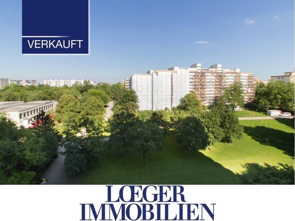 +VERKAUFT+ Blick ins Grüne – gut geschnittene 3-Zimmer-Wohnung in München-Aubing