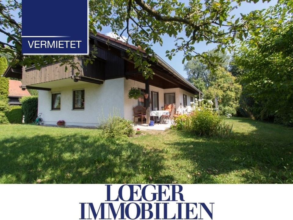 +VERMIETET+ Tutzing – Erdgeschoss-Wohnung in Seenähe