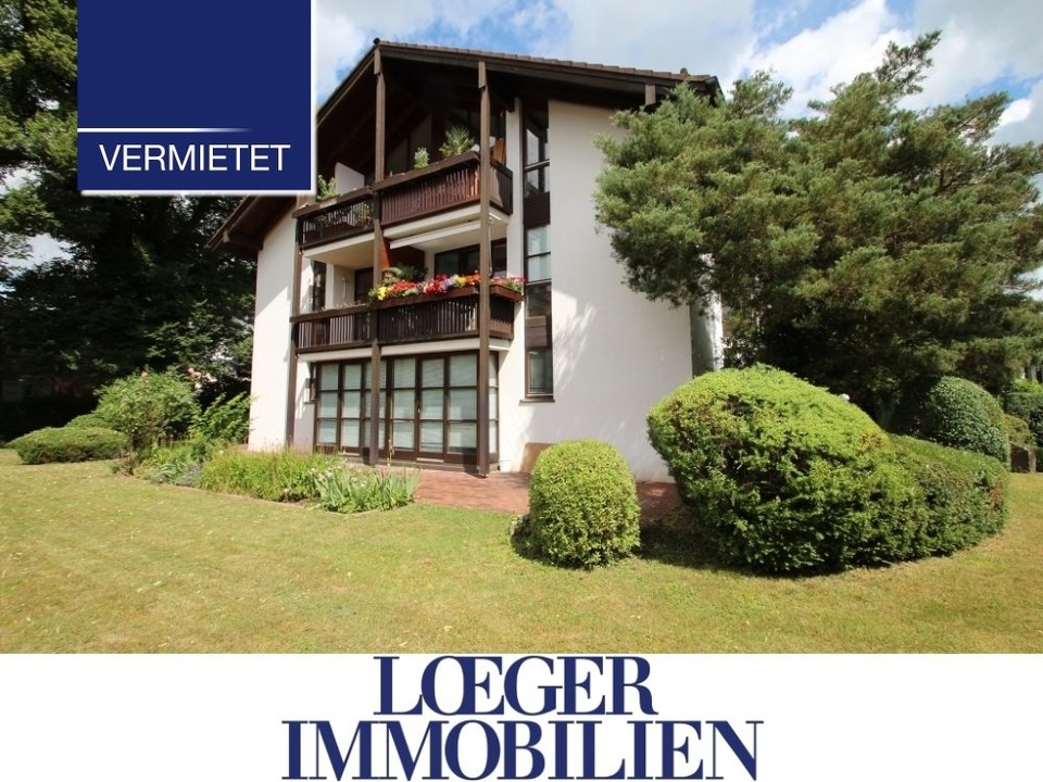 +VERMIETET+ 3-Zimmer-Dachgeschoss-Wohnung im Zentrum von Tutzing
