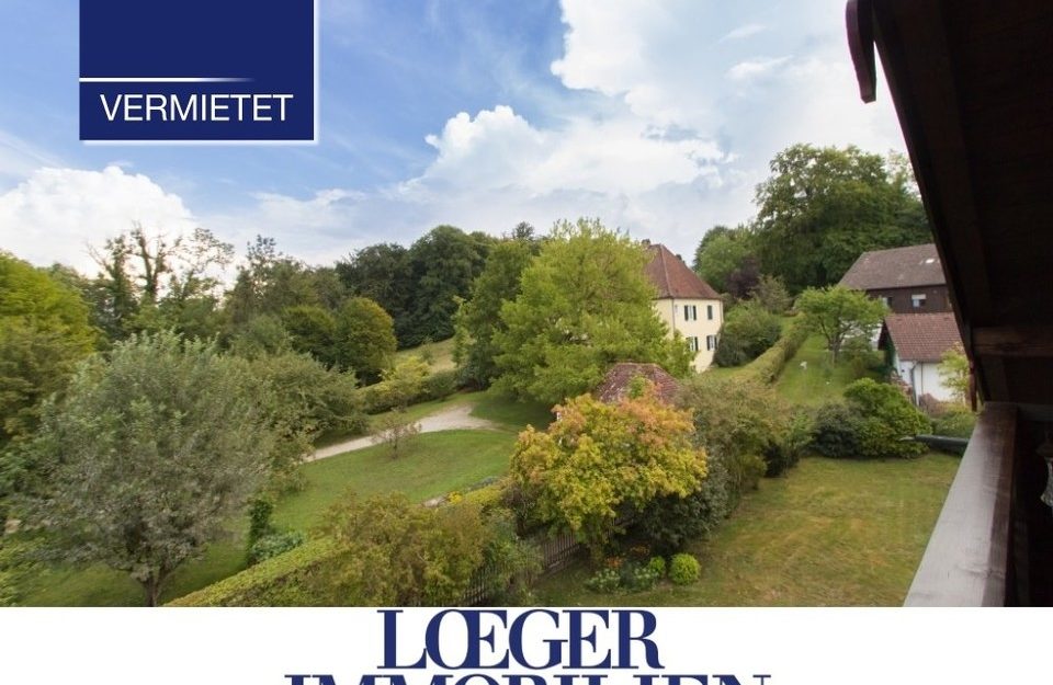 +VERMIETET+ Bernried – gemütliche Dachgeschoss-Wohnung mit Blick ins Grüne