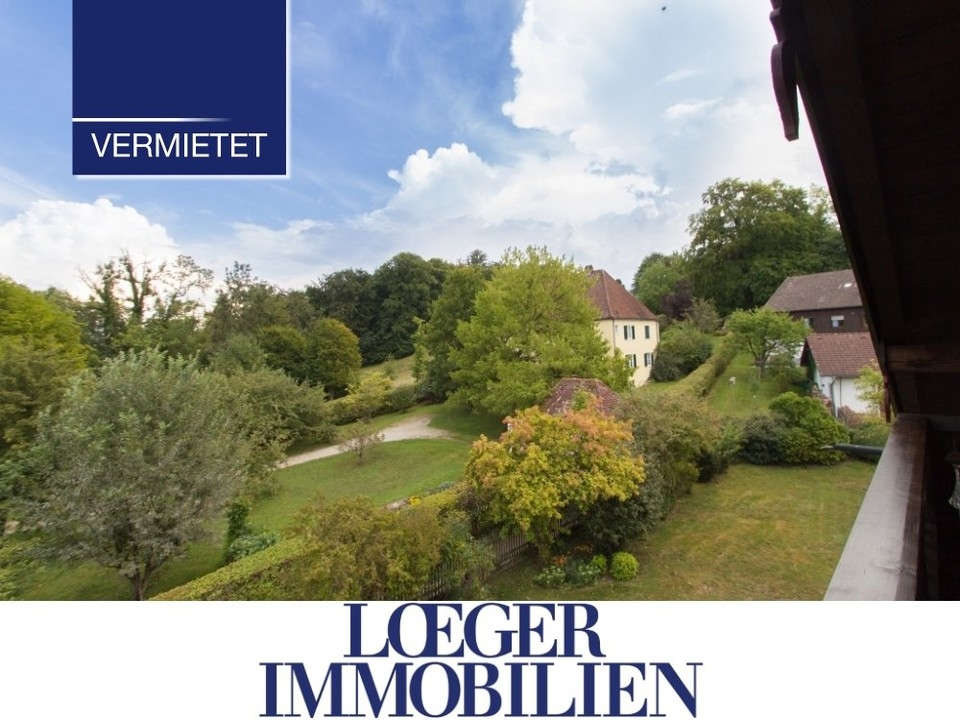 +VERMIETET+ Bernried – gemütliche Dachgeschoss-Wohnung mit Blick ins Grüne