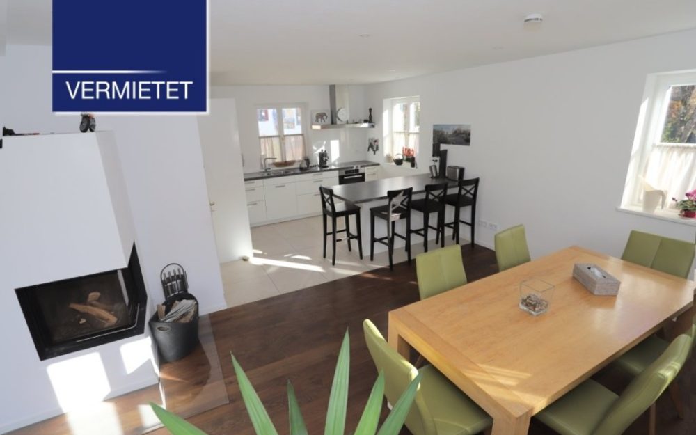 +VERMIETET+ Elegantes Einfamilienhaus mit hochwertiger EBK in Bernried