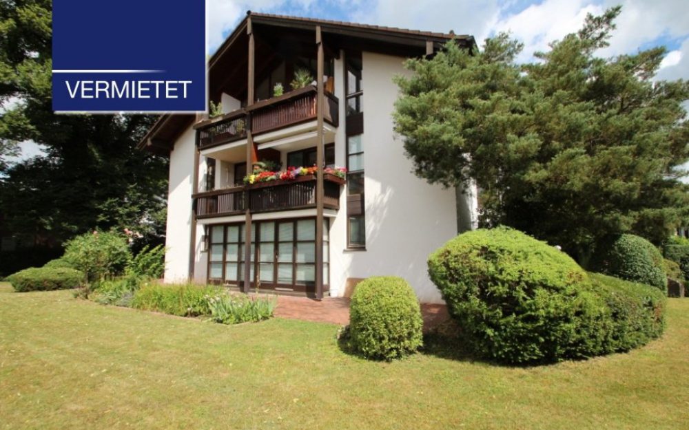 +VERMIETET+ 3-Zimmer-Dachgeschoss-Wohnung im Zentrum von Tutzing