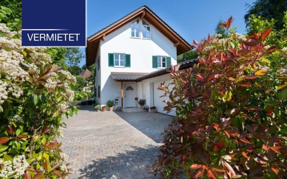 +VERMIETET+ Elegant wohnen in Seenähe – Einfamilienhaus in Bernried