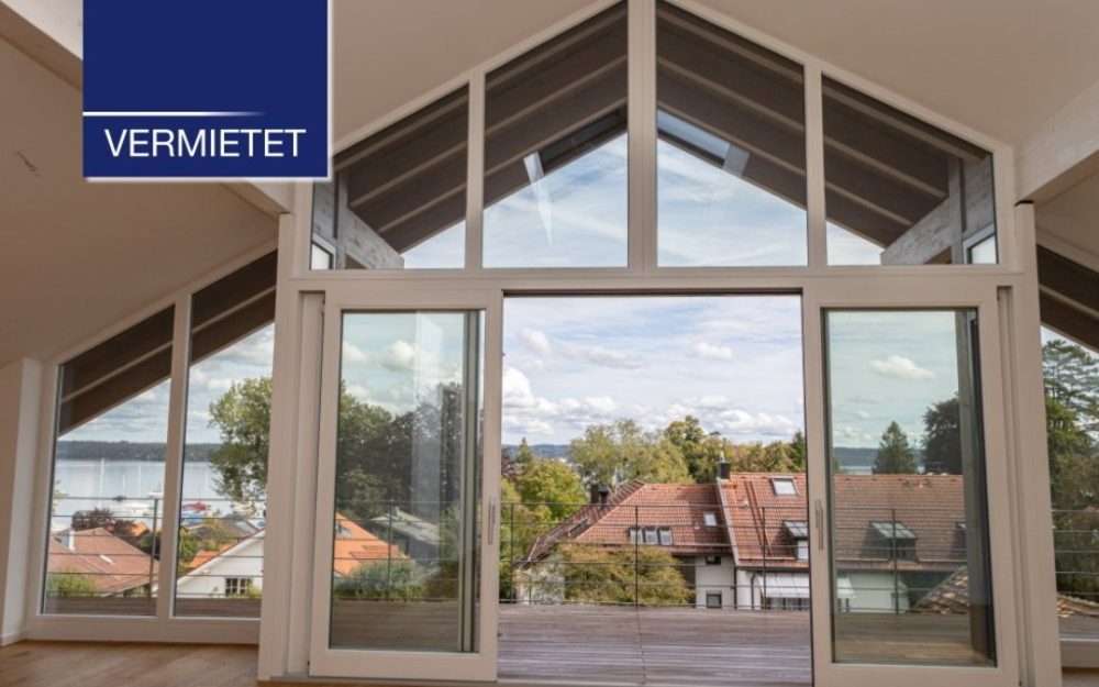 +VERMIETET+ Dachgeschoss-Wohnung mit Seeblick und Lift in Zentrumslage