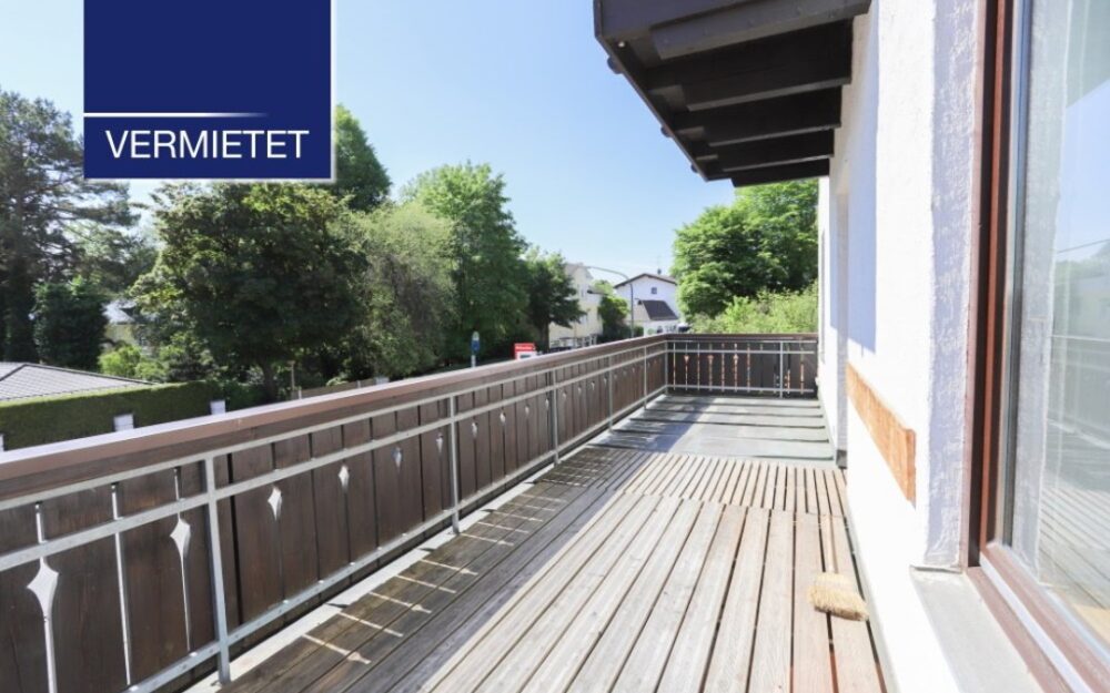 +VERMIETET+ 3-Zimmer-Wohnung mit großem Balkon im Zentrum von Tutzing +VERMIETET+ 3-Zimmer-Wohnung mit großem Balkon im Zentrum von Tutzing