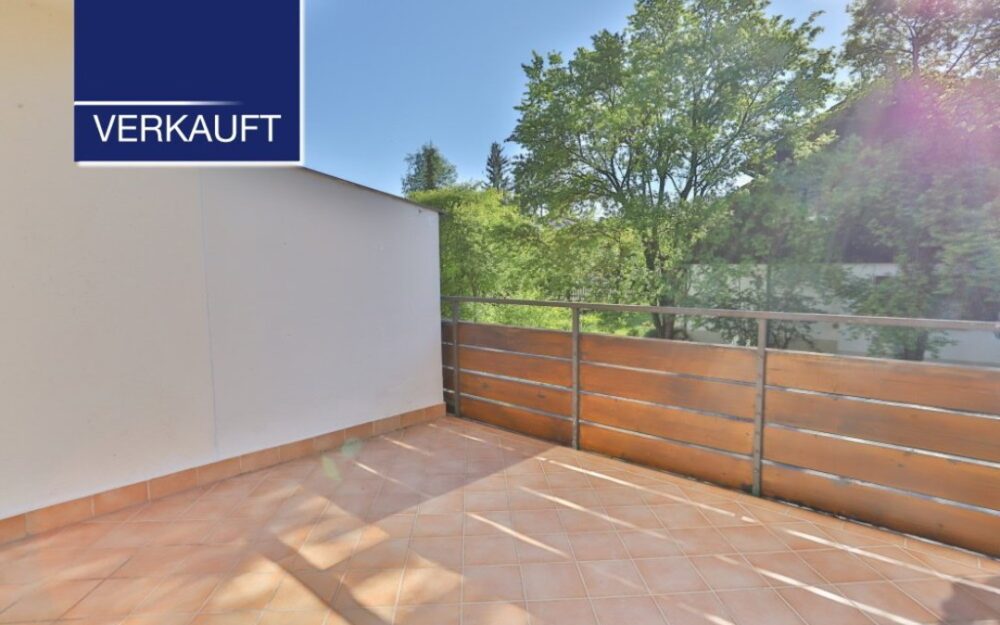 +VERKAUFT+ 3-Zimmer-Wohnung mit Westbalkon