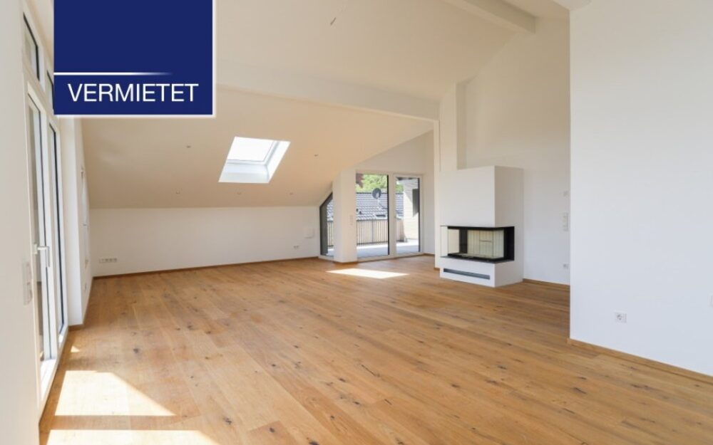 +VERMIETET+ Elegante 4-Zimmer-DG-Wohnung mit See- und Bergblick in Tutzing