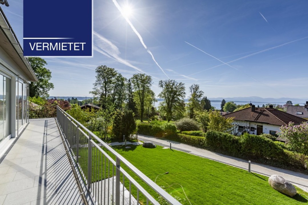 +VERMIETET+ Elegante 3-Zimmer-Wohnung mit Traumblick in Tutzing