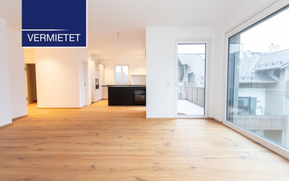 +VERMIETET+ Neubau 3-Zimmer-Wohnung mit See- und Bergblick, TG und Aufzug +VERMIETET+ Neubau 3-Zimmer-Wohnung mit See- und Bergblick, TG und Aufzug