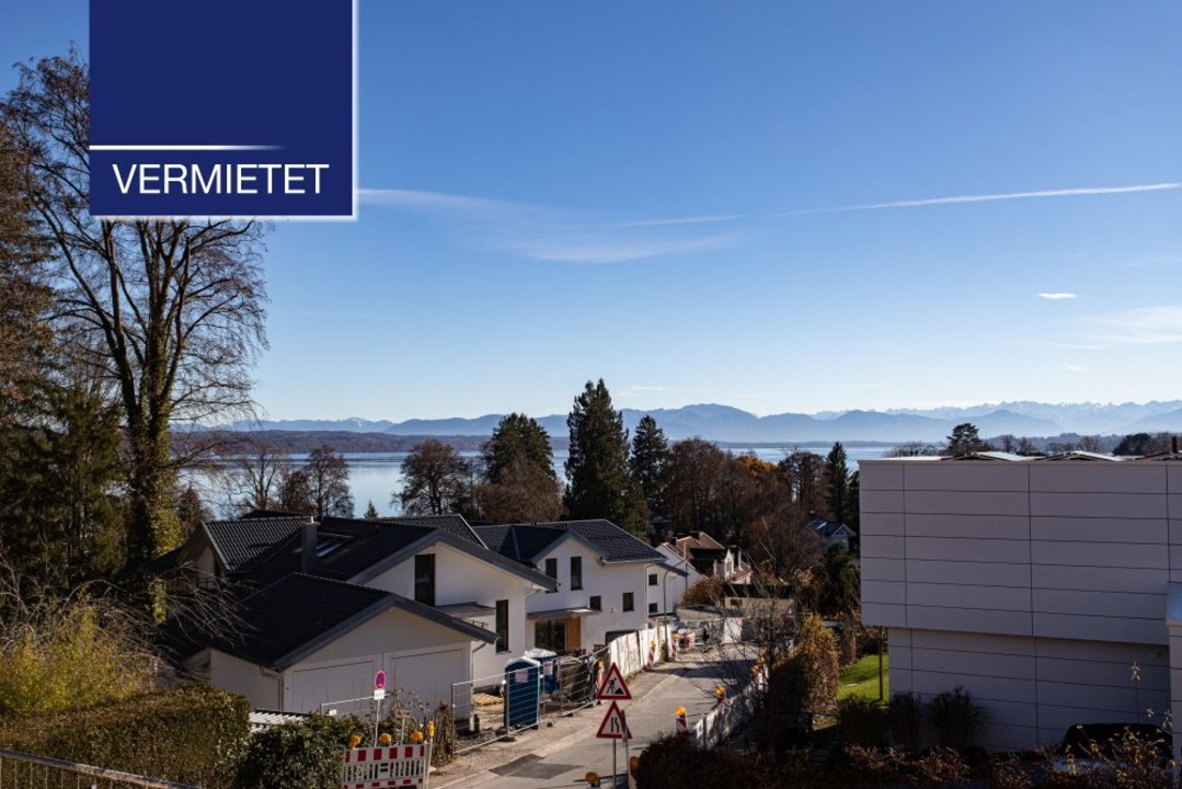 +VERMIETET+ Elegante 3-Zimmer-Wohnung mit Traumblick in Tutzing