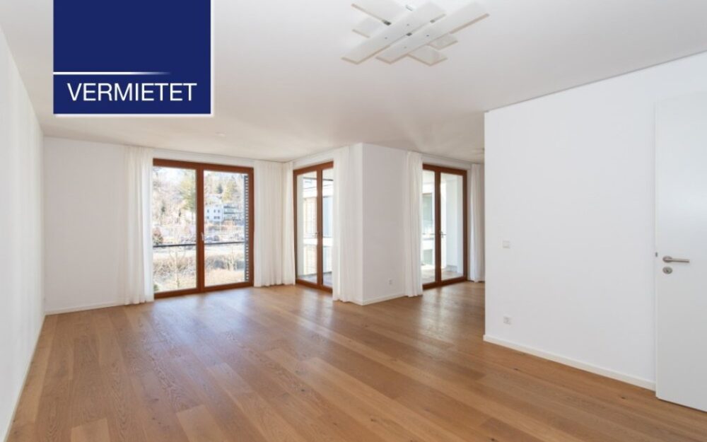 +VERMIETET+ Elegante 3-Zimmer-Wohnung mit Aufzug und kleinem Seeblick in Tutzing am Starnberger See