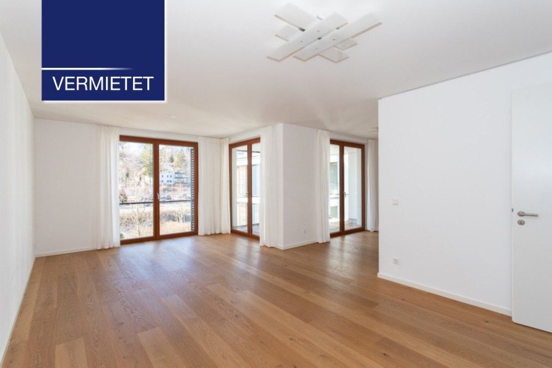 +VERMIETET+ Elegante 3-Zimmer-Wohnung mit Aufzug und kleinem Seeblick in Tutzing am Starnberger See