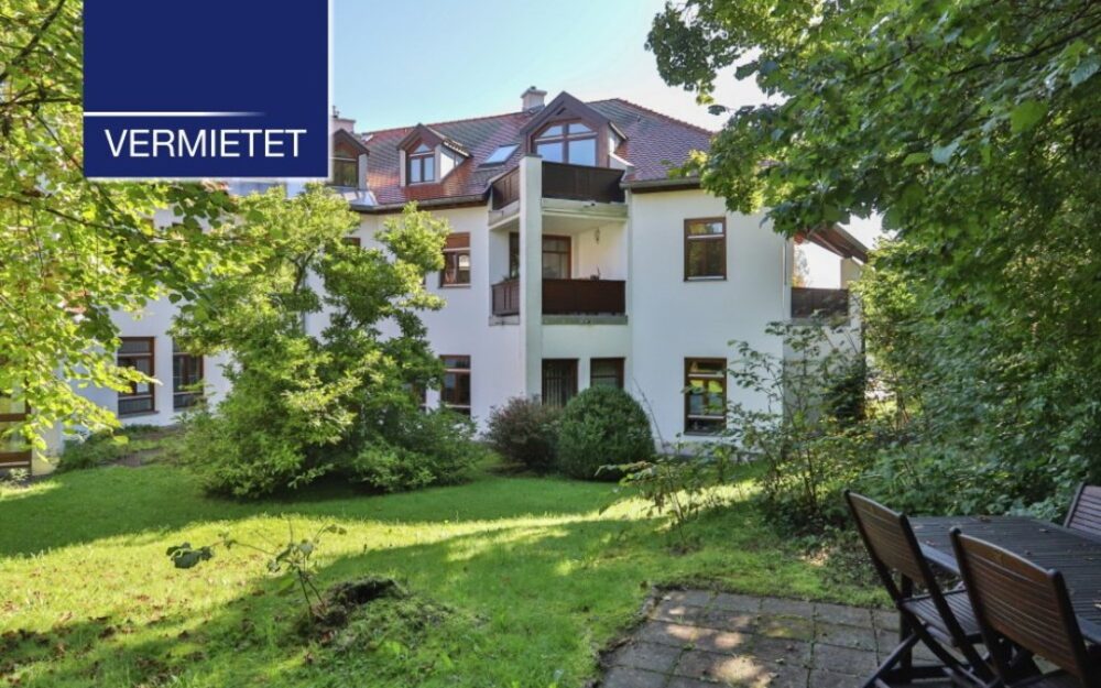 +VERMIETET+ Dachgeschosswohnung in zentraler Lage mit See- und Bergblick in Tutzing