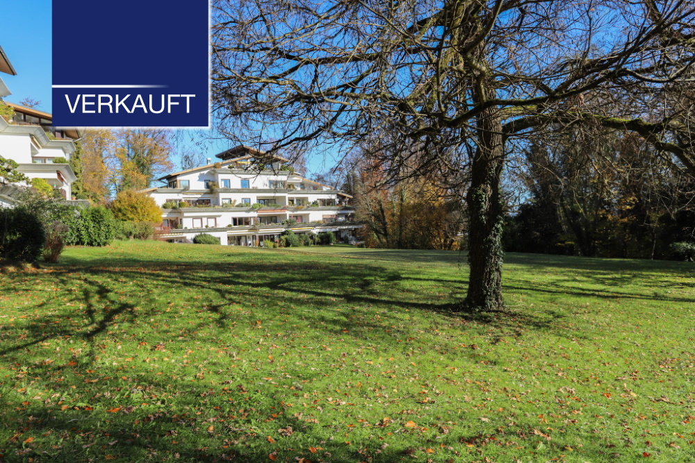 +VERKAUFT+ Großzügige 2-Zimmer-Wohnung mit Seeblick und Hobbyraum in Tutzing am Starnberger See