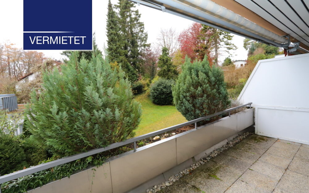+VERMIETET+ große 2-Zimmer-Wohnung mit Südbalkon