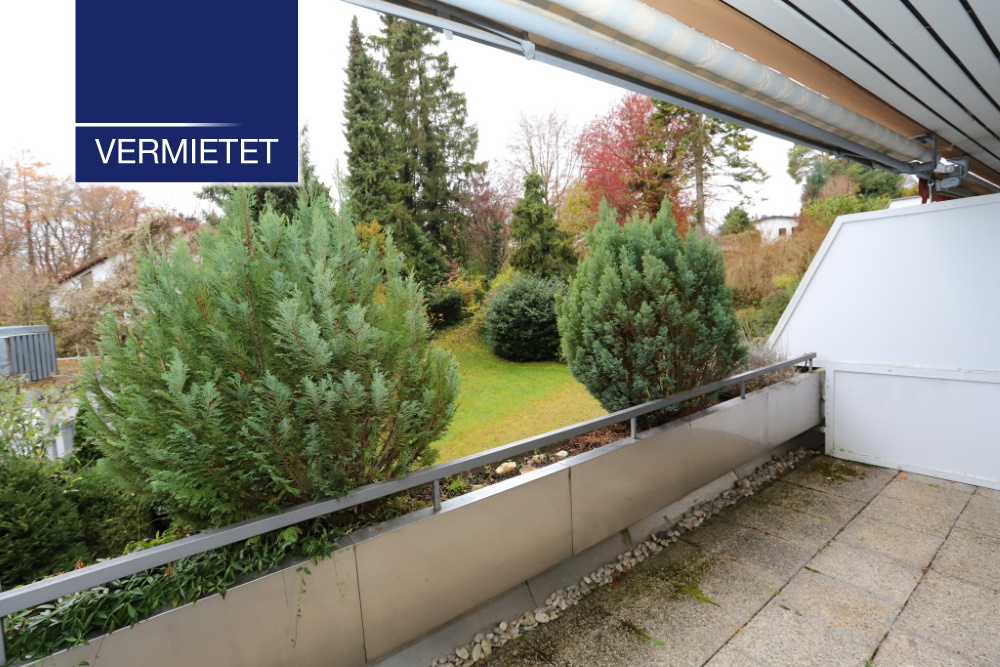 +VERMIETET+ große 2-Zimmer-Wohnung mit Südbalkon